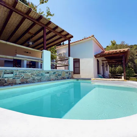 Romantic Pergamonto With Private Pool & Sea View Вилла *