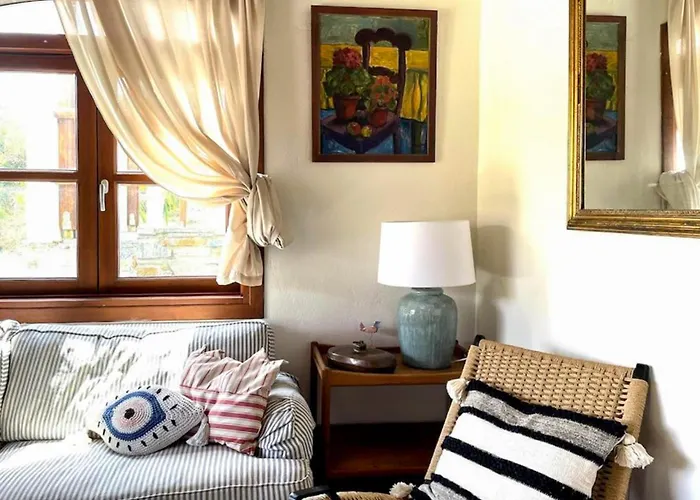 Вилла Romantic Pergamonto With Private Pool & Sea View Скопелос