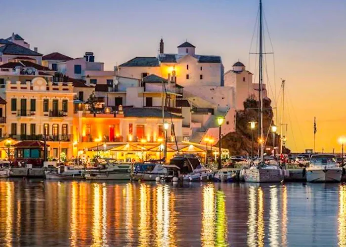 Вилла Romantic Pergamonto With Private Pool & Sea View